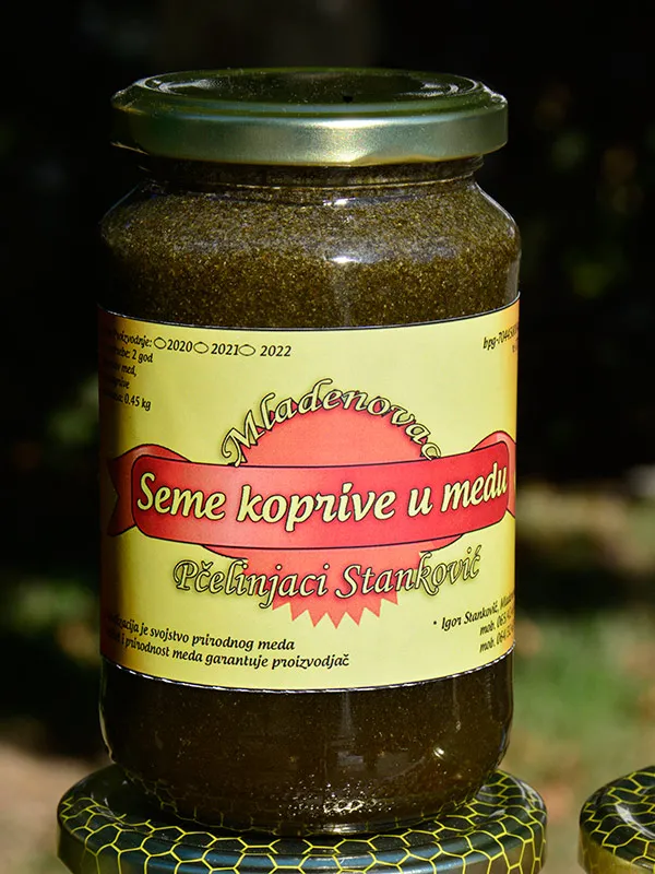 Seme koprive u medu - za jačanje krvne slike