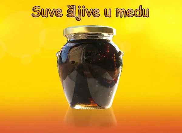 suva sljive u medu